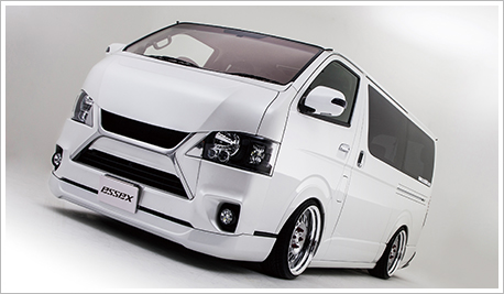 HIACE EXTERIOR | essex｜エセックス ハイエースカスタマイズパーツ