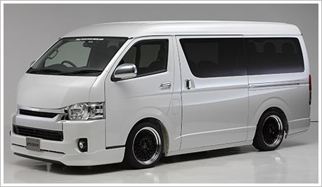 HIACE EXTERIOR | essex｜エセックス ハイエースカスタマイズパーツ